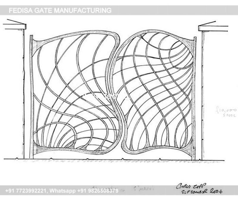 Iron Gate Design Safety Grill Gate Design For Main Door Burglar Gates Designs Room Main Gate Design