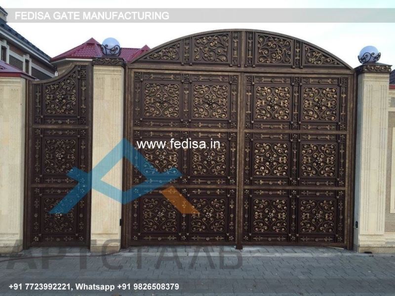 Iron Gate Design Sliding Gate Design Lohe Ke Gate Price Design Of Boundary Wall With Gate