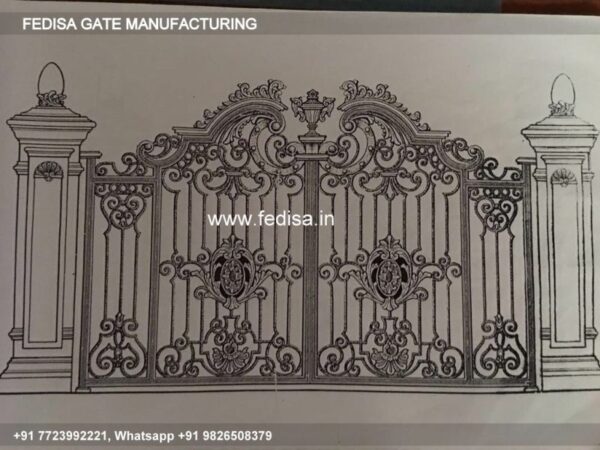 Iron Gate Design Safety Grill Gate Design For Main Door 4 Fold Steel Gate Design Gate Design Simple Modern