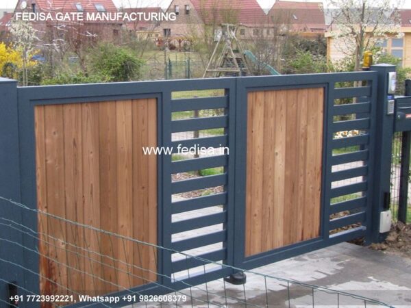 Iron Gate Design Simple Gate Design Makan Ke Men Gate Laser Cutting Steel Gate