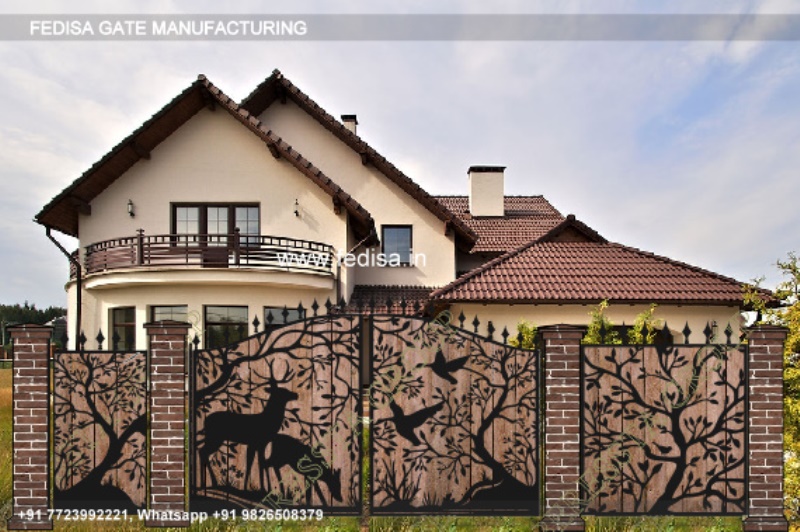 Gate Design Steel Gate Design Sliding Iron Main Gate Design Latest Gate Color