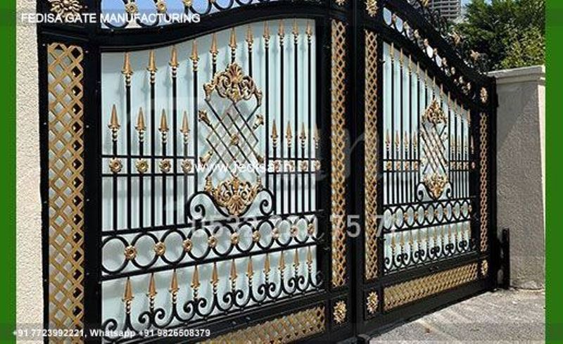 Iron Gate Design Sliding Gate Design Iron Gate Entrance Design Box Pipe Gate Design