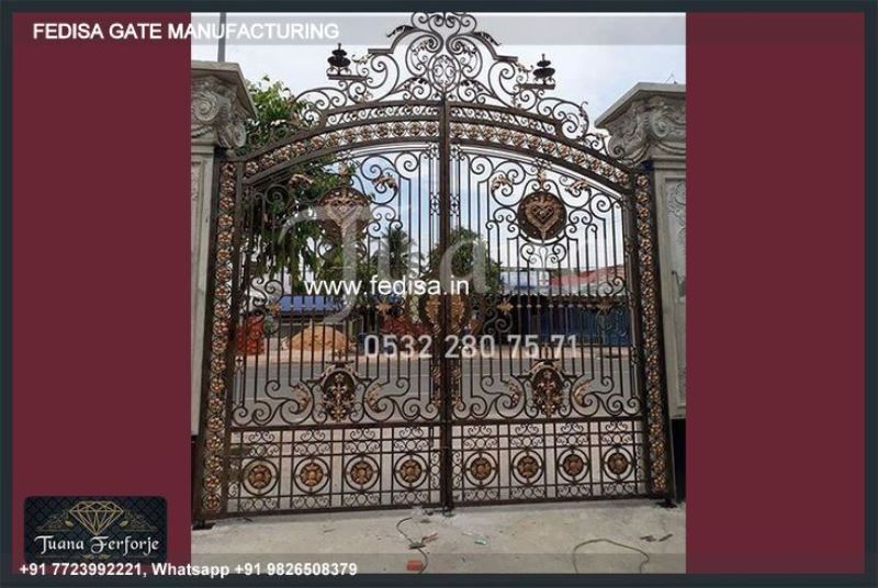 Iron Gate Design Safety Grill Gate Design For Main Door Iron Gate Design Double Door New Fancy Gate