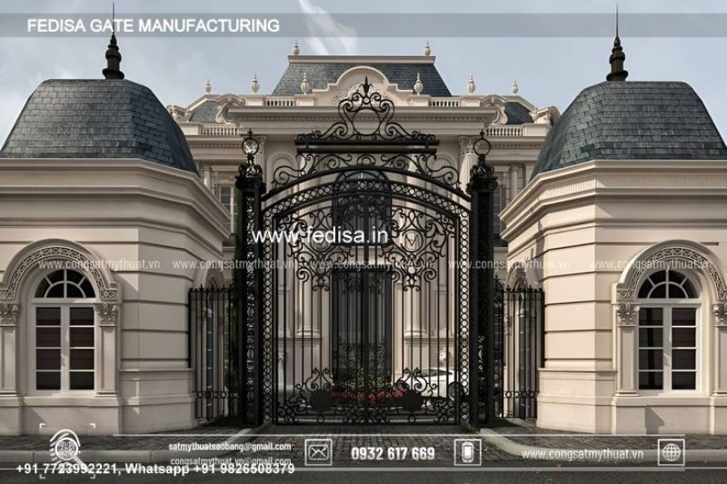 Iron Gate Design Front Gate Designs For Houses Gate Ke Design Gate Ke Modern Entry Gate
