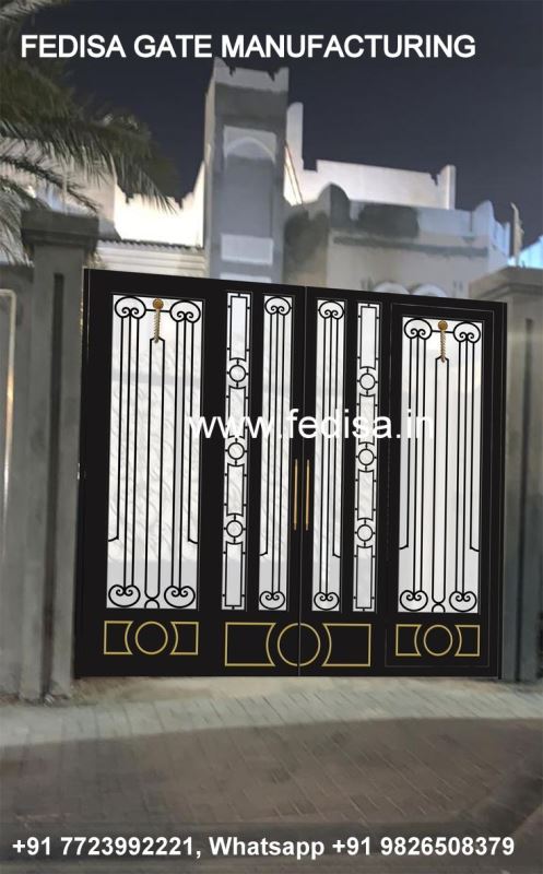 Main Gate Design Main Gate Design 2166 Channel Wala Gate Collapsible Gate Color