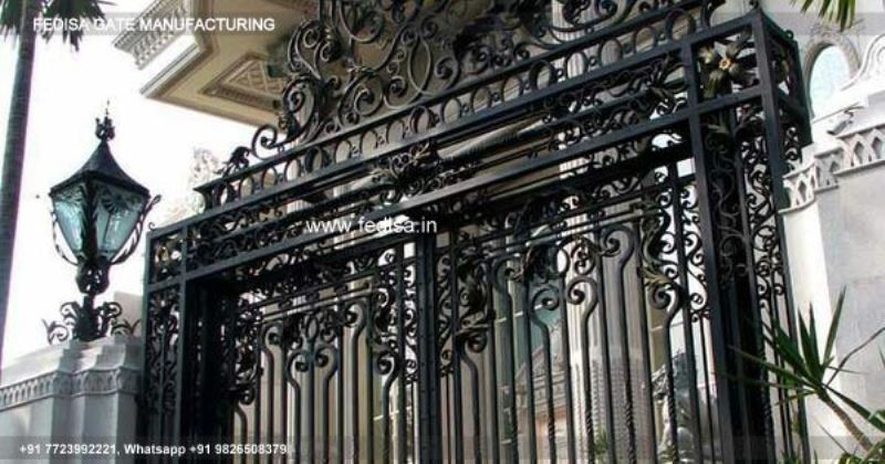 Main Gate Design House Gate Design Sliding Gate Wheel Design Steel Gate Frame Design