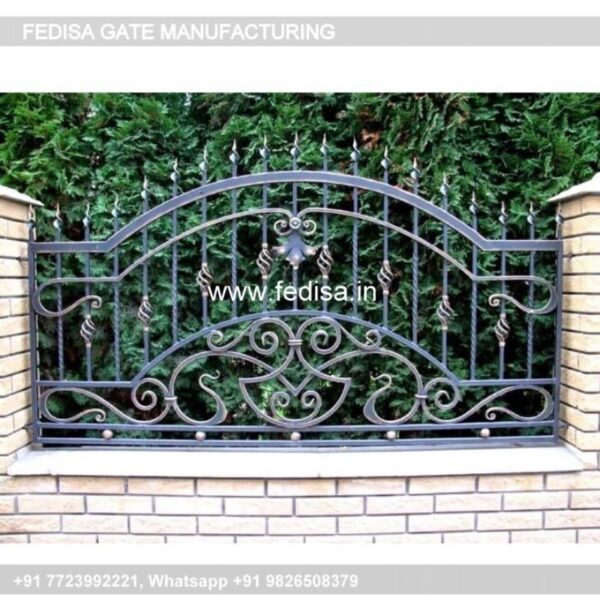 Iron Gate Design Safety Grill Gate Design For Main Door Modern House Main Gate Design One Side Iron Gate Design