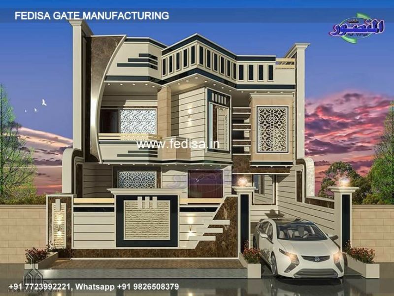 Main Gate Design Modern Gate Design Metal Front Gate Design Modern Courtyard Gate