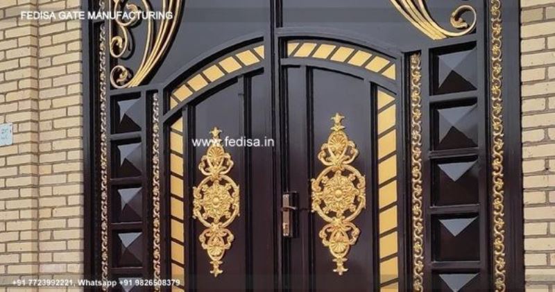 Iron Gate Design Sliding Gate Design Fiber Gate Design Pillar Tiles Design For Main Gate