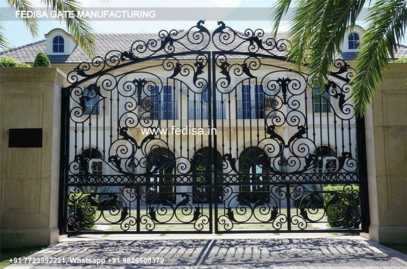 Main Gate Design Gate Design For Home Black And Gold Gate Design Single Door Gate
