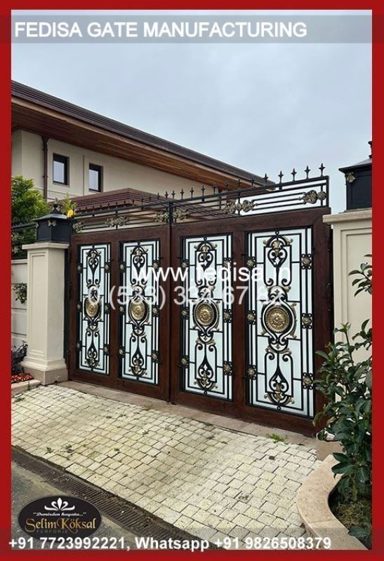 Iron Gate Design Safety Grill Gate Design For Main Door Modern Entrance Gate Design Tiles For Gate Pillar