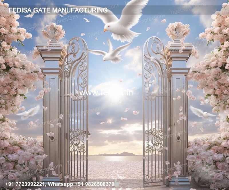 Iron Gate Design Front Gate Designs For Houses Compound Grill Gate Design Gate Side Pillar Design