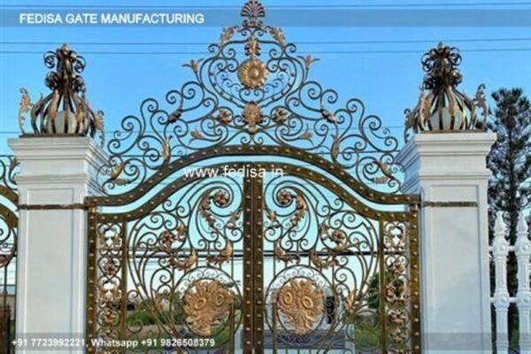 Gate Design Steel Gate Design Single Grill Gate Design Gate And Compound Wall Design