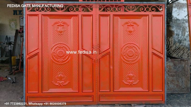 Gate Design Front Gate Design Boundary Gate Pillar Design Lightweight Steel Gate Design