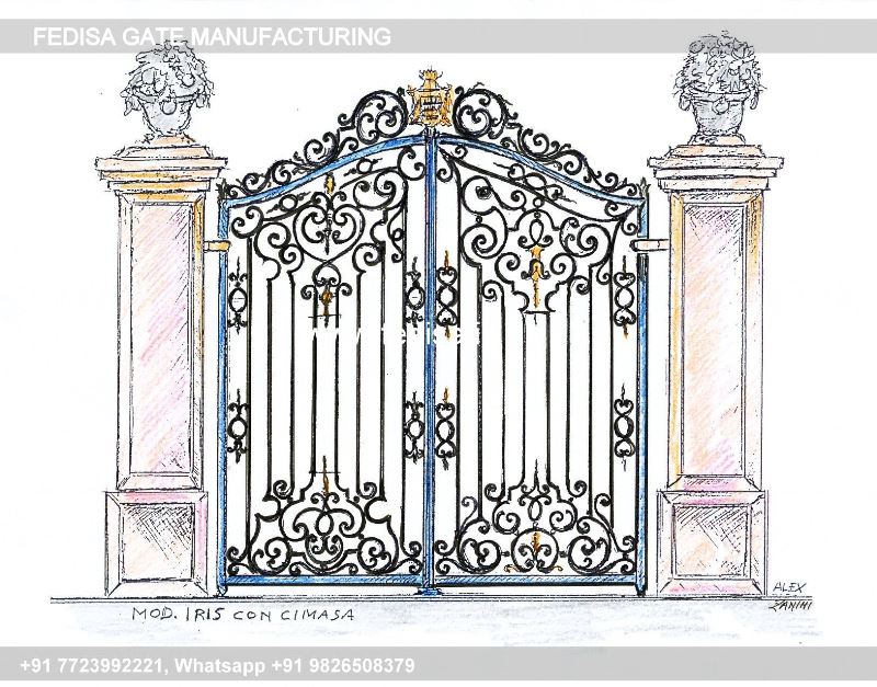 Iron Gate Design Sliding Gate Design Boundary Grill Gate Design Steel Gate Main Door