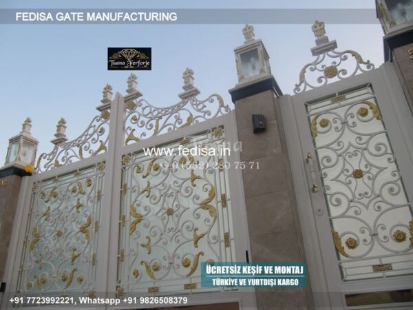Gate Design Gate Color 21 Feet Gate Design Ss Compound Gate Design
