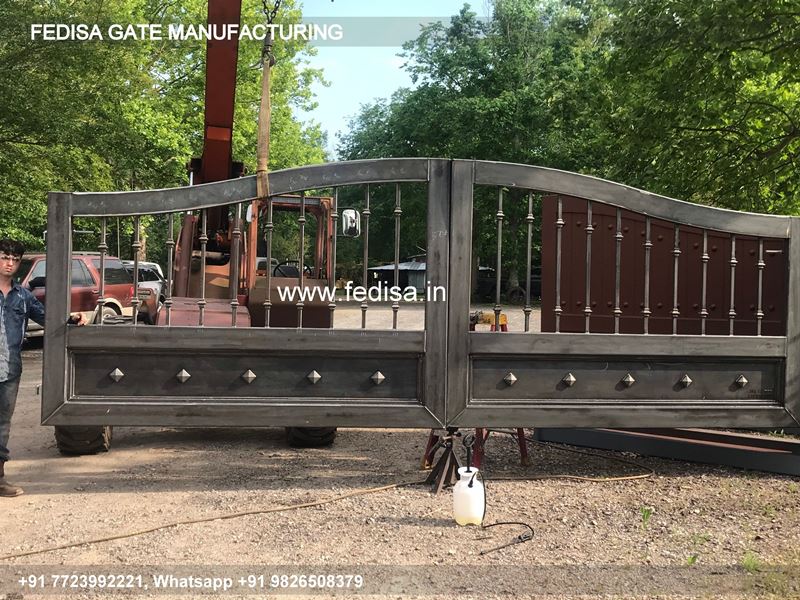 Gate Design Gate Color Herringbone Gate Boundary Grill Gate