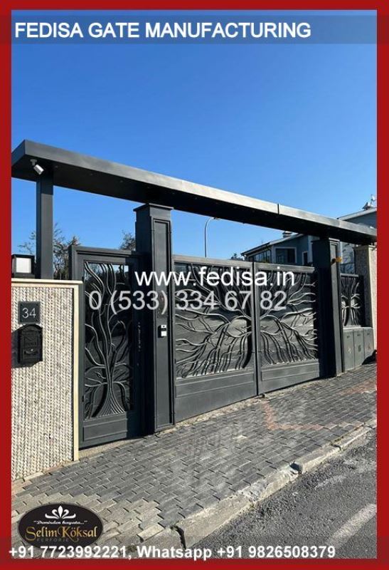 Iron Gate Design Sliding Gate Design Boundary Grill Gate Steel Gate Design Simple
