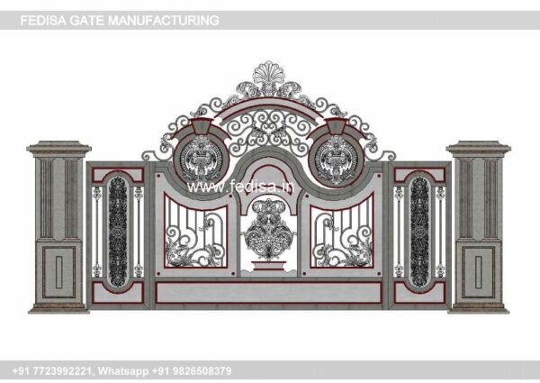 Iron Gate Design Front Gate Designs For Houses Kitchen Design Gate House Gate Entrance Design