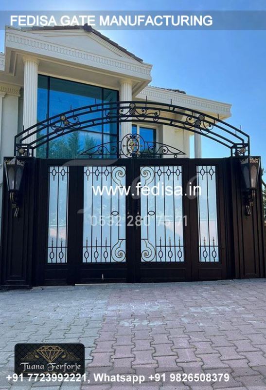 Iron Gate Design Front Gate Designs For Houses Wooden Front Gate Design Simple Square Tube Gate Design