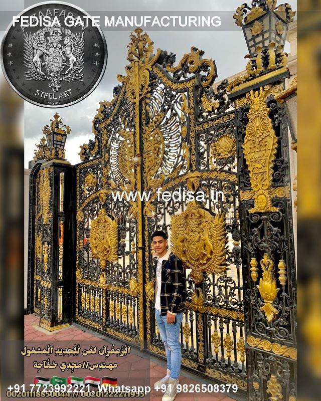 Iron Gate Design Safety Grill Gate Design For Main Door House Compound Gate Design Fancy Boundary Gate Design