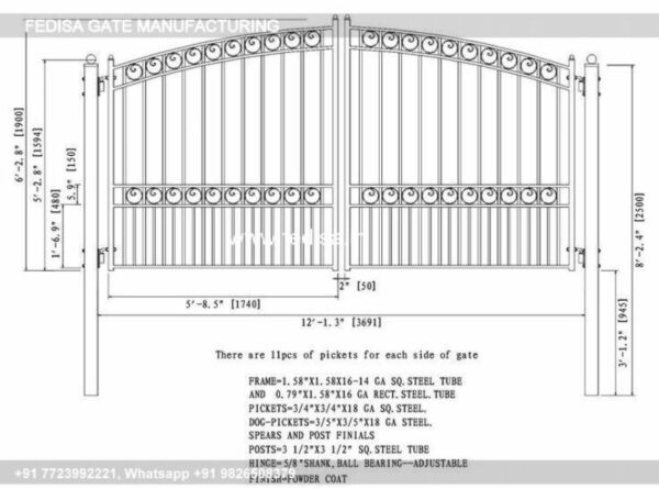 Iron Gate Design Sliding Gate Design Barir Main Gate Design Ordinary Gate Design