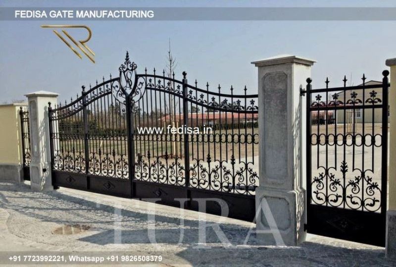 Iron Gate Design Simple Gate Design Boundary Gate Price Entrance Gate Roof Design