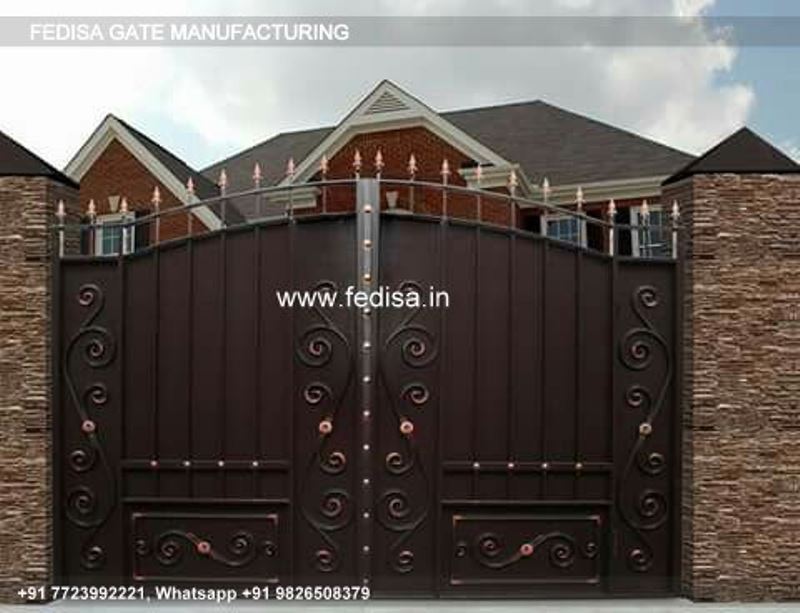 Iron Gate Design Front Gate Designs For Houses Iron Grill Fence Design English Gate Design