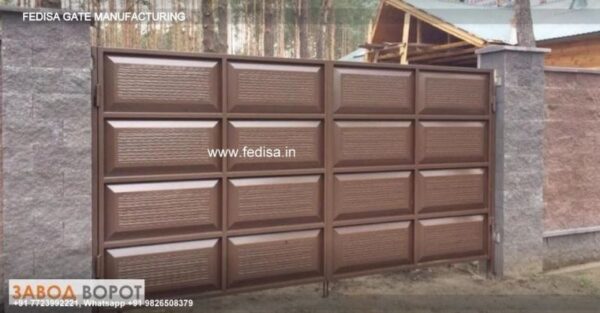Gate Design Gate Color Double Palla Gate Mediterranean Gate Design