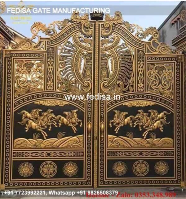 Main Gate Design House Gate Design Simple Steel Gate Design For Home Gate Design With Color