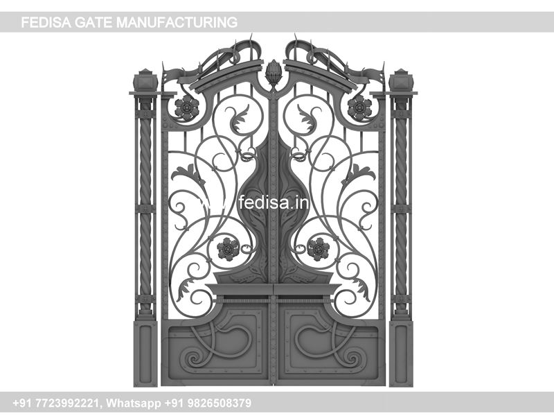 Gate Design Steel Gate Design New Design Ke Gate Angular Gate Design