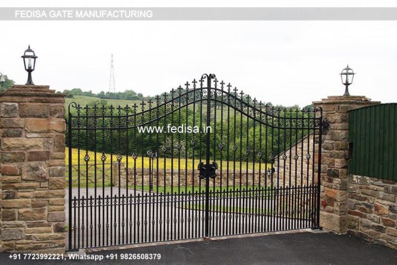 Iron Gate Design Sliding Gate Design Iron Gate Design Gate Color
