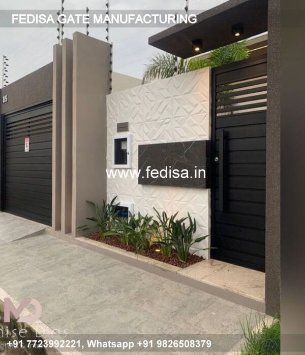 Iron Gate Design Simple Gate Design Steel Ke Gate Main Gate Pillar Design