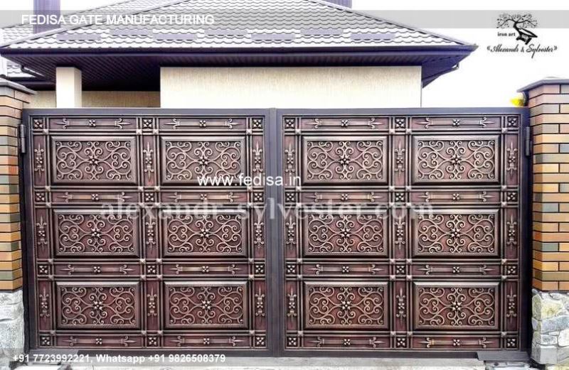 Iron Gate Design Safety Grill Gate Design For Main Door Aluminum Gate Design Lohe Ke Gate Ka Color