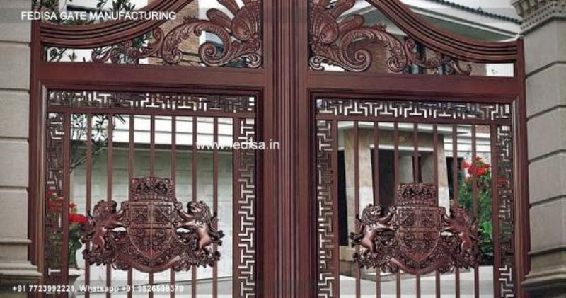 Iron Gate Design Front Gate Designs For Houses Single Door Gate Design Ss Gate Design Single Door