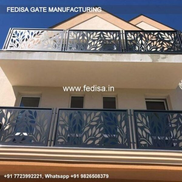 Gate Design Steel Gate Design Single Iron Gate Design Main Gate Pillar Top Design
