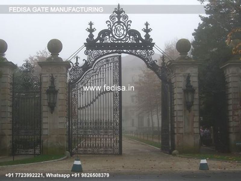 Gate Design Gate Color Concrete Gate Design Boundary Wall Grill