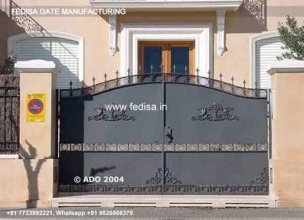 Iron Gate Design Sliding Gate Design Ka Gate Curved Gate Design