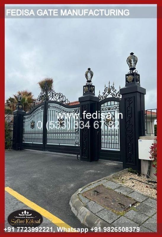 Iron Gate Design Safety Grill Gate Design For Main Door Latest Iron Gate Design 2023 Kitchen Front Gate Design