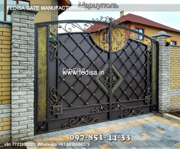 Iron Gate Design Sliding Gate Design Plai Gate Design Gate Pillar Design Granite