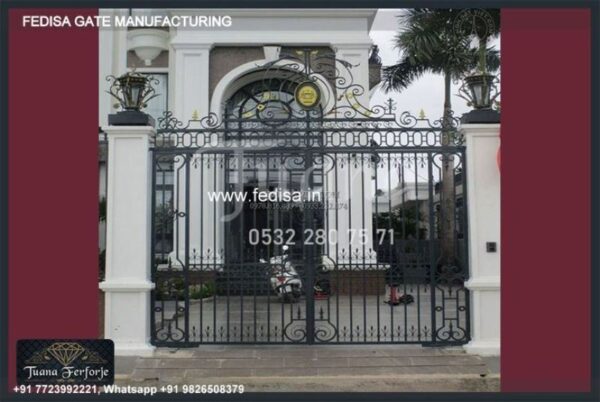 Iron Gate Design Safety Grill Gate Design For Main Door Fancy Gate Light Loha Pipe Gate Design
