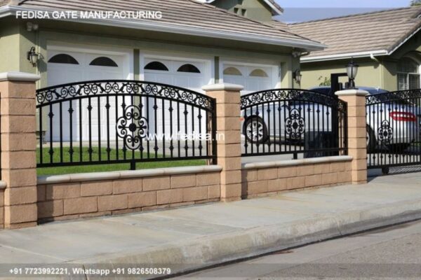 Iron Gate Design Safety Grill Gate Design For Main Door Fancy Main Gate Steel Framed Wooden Gates
