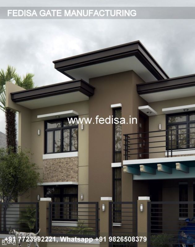 Iron Gate Design Simple Gate Design Main Gate Design Wooden Double Door Steel Gate Single Palla