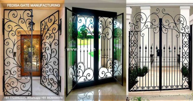 Iron Gate Design Front Gate Designs For Houses House Door Gate Design 3d Gate Design For Home
