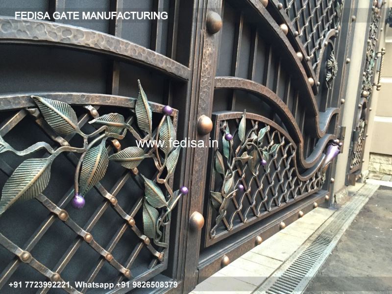 Iron Gate Design Sliding Gate Design Loha Wala Gate House Main Gate Name Plate Design