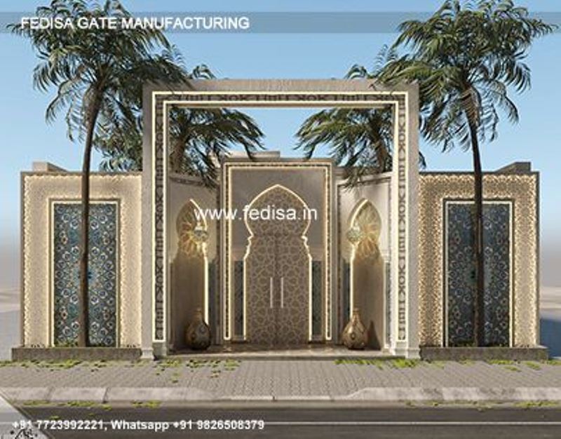 Iron Gate Design Front Gate Designs For Houses Gate Main Design Boundary Wall Sliding Gate Design