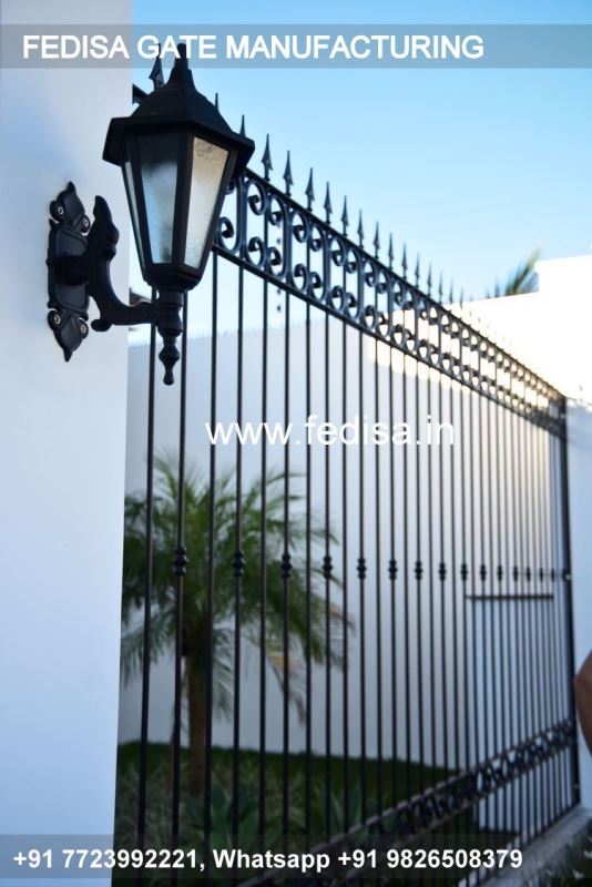 Iron Gate Design Simple Gate Design Boundary Gate Pillar Design Simple Maharaja Gate