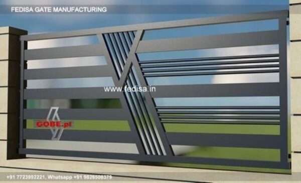 Iron Gate Design Simple Gate Design Main Gate Design Full Cover Lohe Ke Pipe Wale Gate