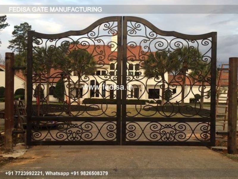 Iron Gate Design Sliding Gate Design Small Front Gate Design Steel Gate Glass Design