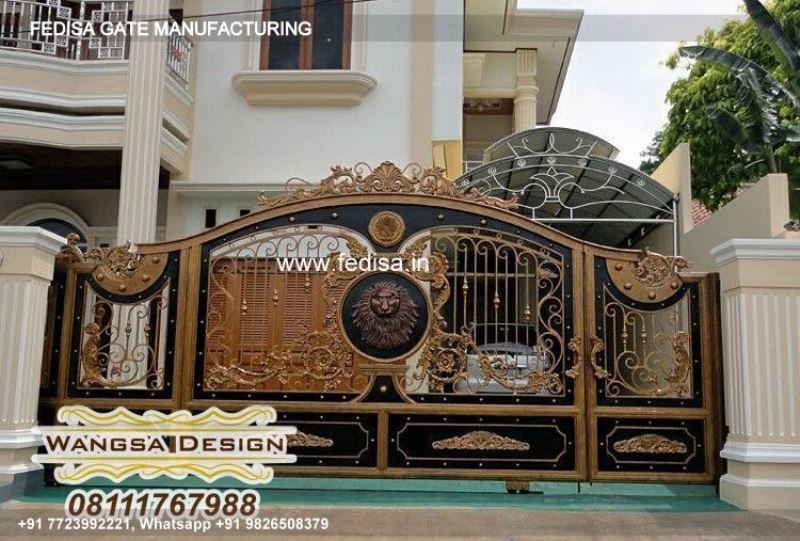 Iron Gate Design Front Gate Designs For Houses Steel Gate Design Sliding Outdoor Iron Gate Design